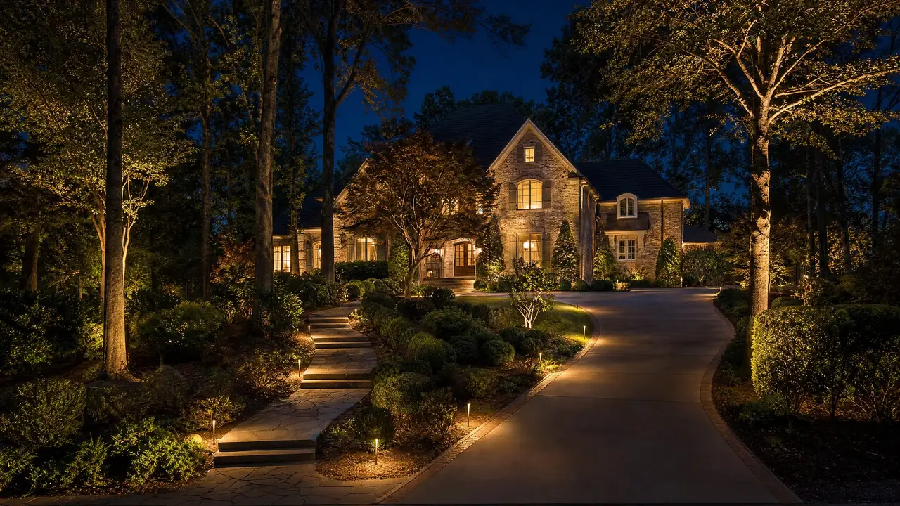 Outdoor lighting in Cane Bay, SC