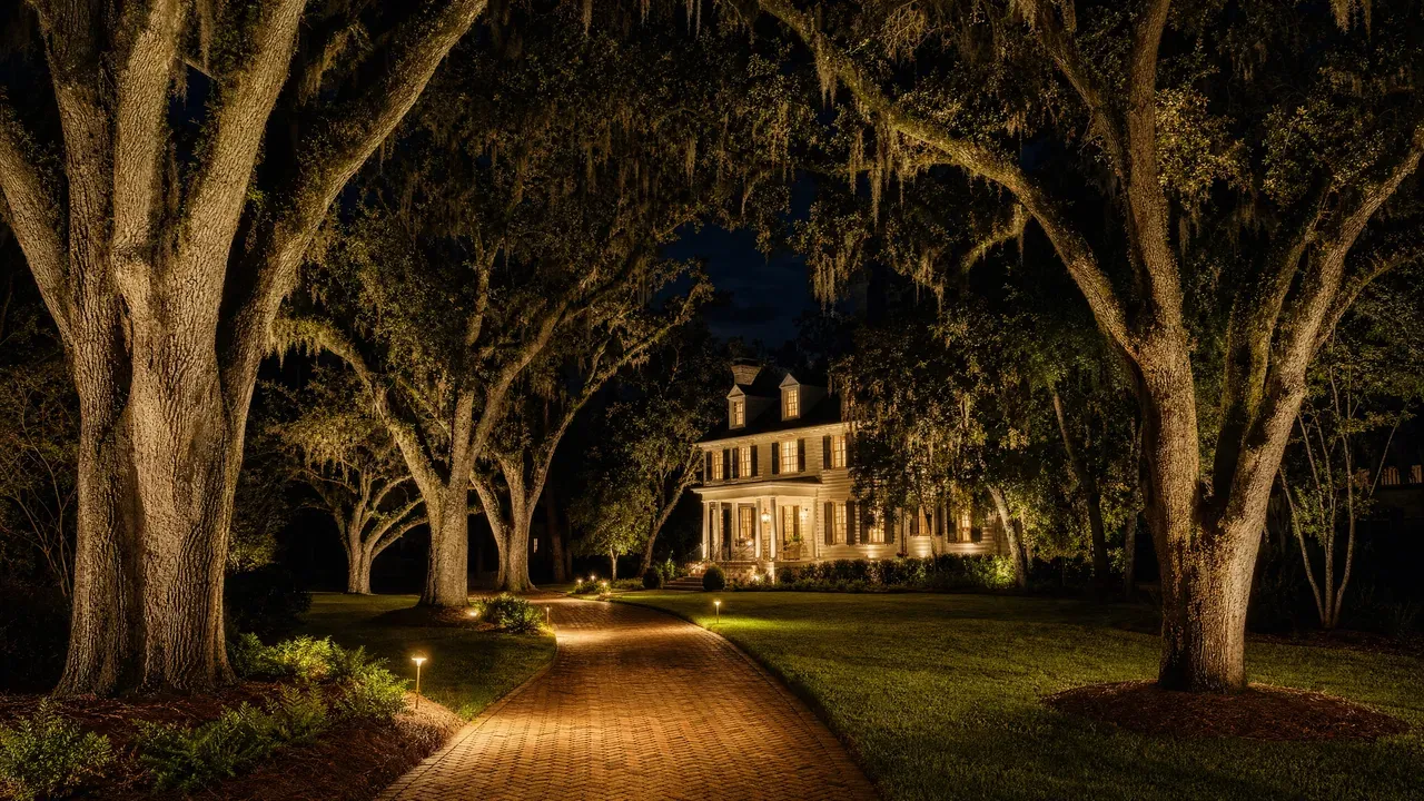 Outdoor lighting in Charleston, SC