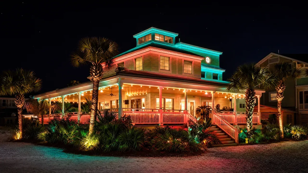 Outdoor lighting in Folly Beach, SC